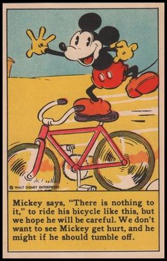 Mickey Says, There Is